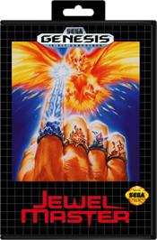 Box cover for Jewel Master on the Sega Genesis.