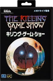 Box cover for Killing Game Show, The on the Sega Genesis.