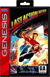 Box cover for Last Action Hero on the Sega Genesis.