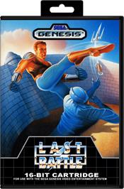Box cover for Last Battle on the Sega Genesis.