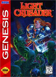 Box cover for Light Crusader on the Sega Genesis.