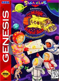 Box cover for Magic School Bus, The on the Sega Genesis.