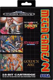 Box cover for Mega Games 2 on the Sega Genesis.