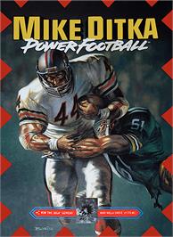 Box cover for Mike Ditka Power Football on the Sega Genesis.
