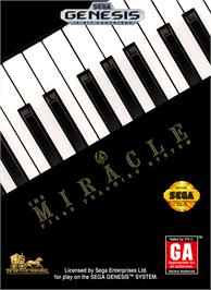 Box cover for Miracle Piano Teaching System on the Sega Genesis.