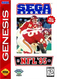 Box cover for NFL '95 on the Sega Genesis.