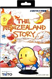 Box cover for New Zealand Story, The on the Sega Genesis.