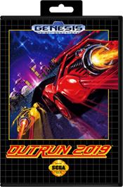 Box cover for Out Run 2019 on the Sega Genesis.