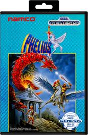 Box cover for Phelios on the Sega Genesis.