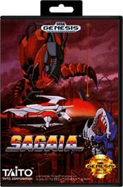 Box cover for Sagaia on the Sega Genesis.