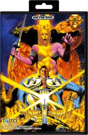 Box cover for Saint Sword on the Sega Genesis.
