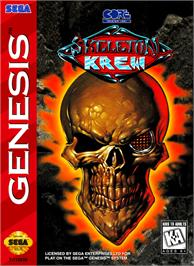 Box cover for Skeleton Krew on the Sega Genesis.