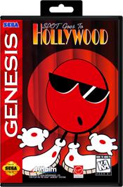 Box cover for Spot Goes to Hollywood on the Sega Genesis.