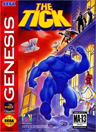 Box cover for Tick, The on the Sega Genesis.