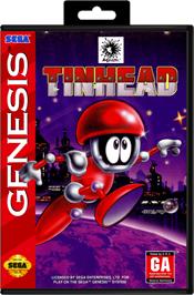 Box cover for Tin Head on the Sega Genesis.