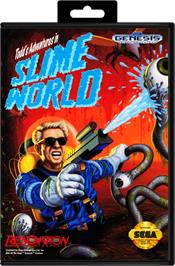 Box cover for Todd's Adventures in Slime World on the Sega Genesis.