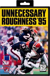 Box cover for Unnecessary Roughness '95 on the Sega Genesis.