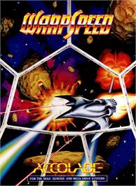 Box cover for Warpspeed on the Sega Genesis.