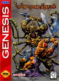 Box cover for Weaponlord on the Sega Genesis.