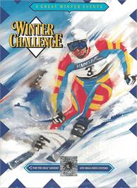 Box cover for Winter Challenge on the Sega Genesis.