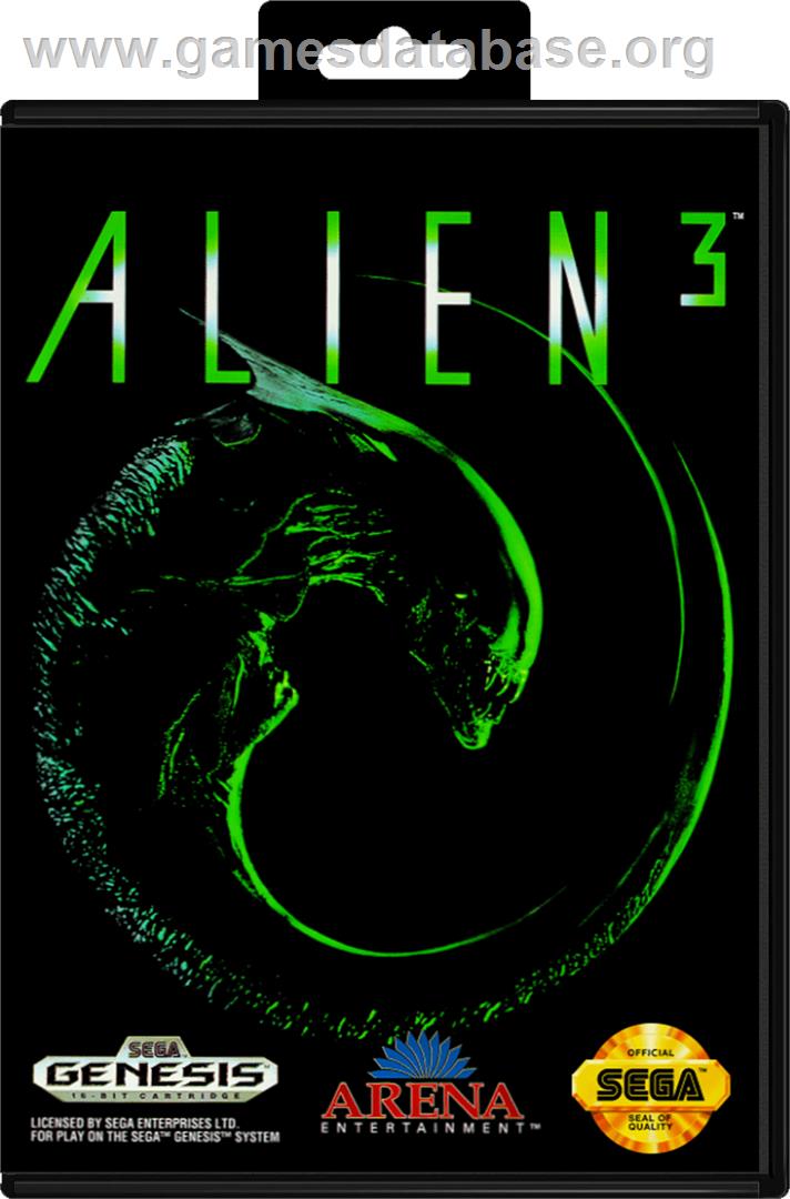 Alien³ - Sega Genesis - Artwork - Box