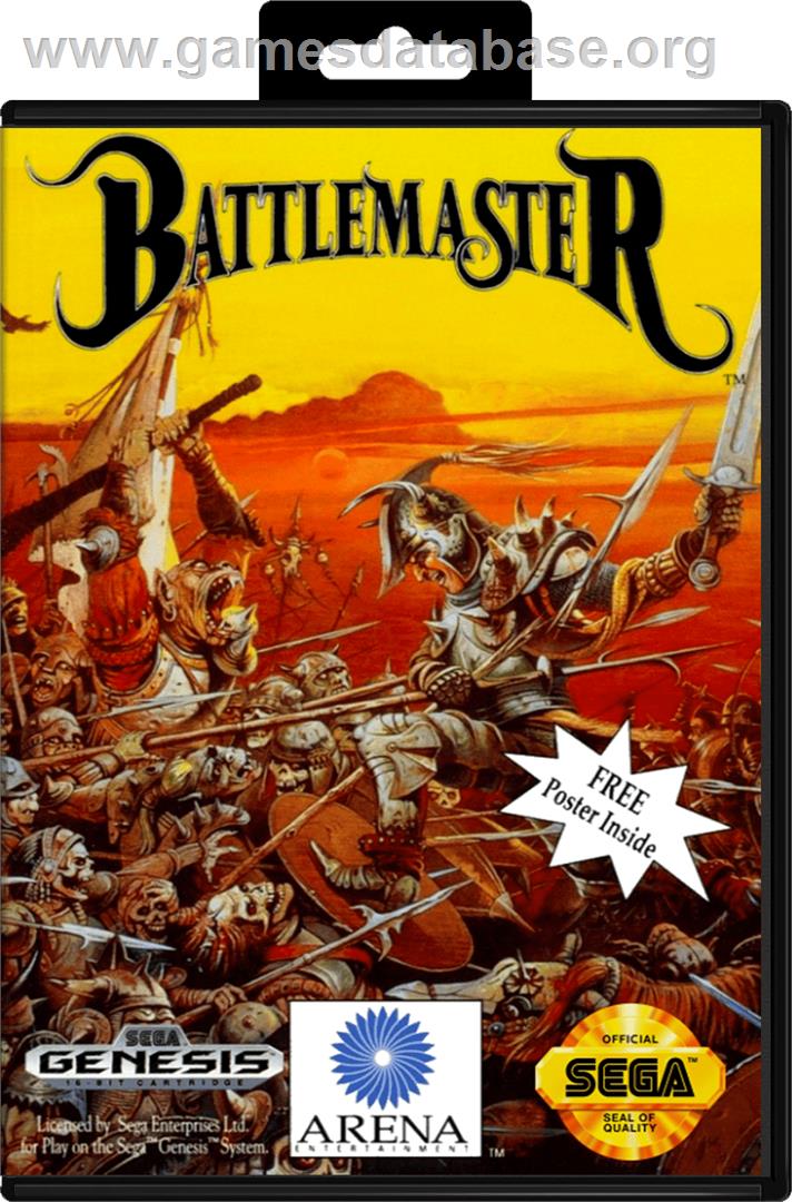 Battle Master - Sega Genesis - Artwork - Box