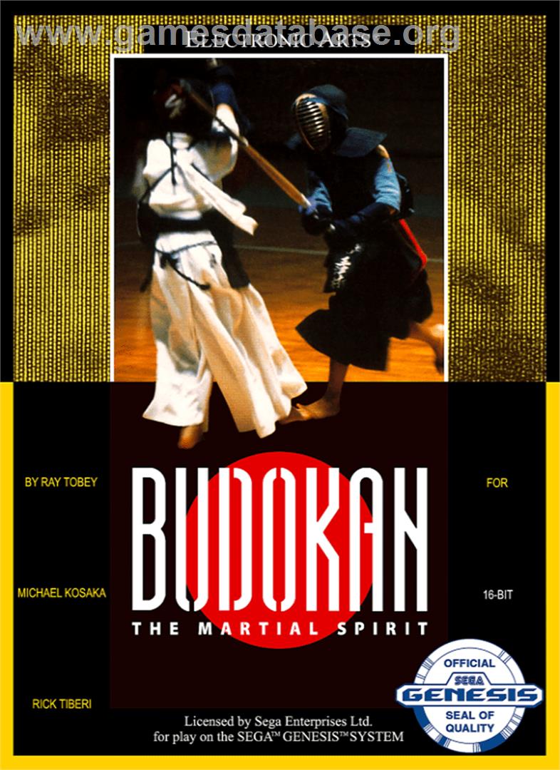 Budokan: The Martial Spirit - Sega Genesis - Artwork - Box