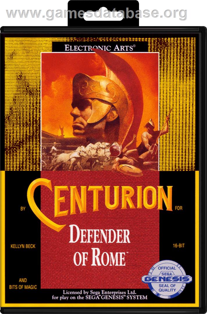 Centurion: Defender of Rome - Sega Genesis - Artwork - Box
