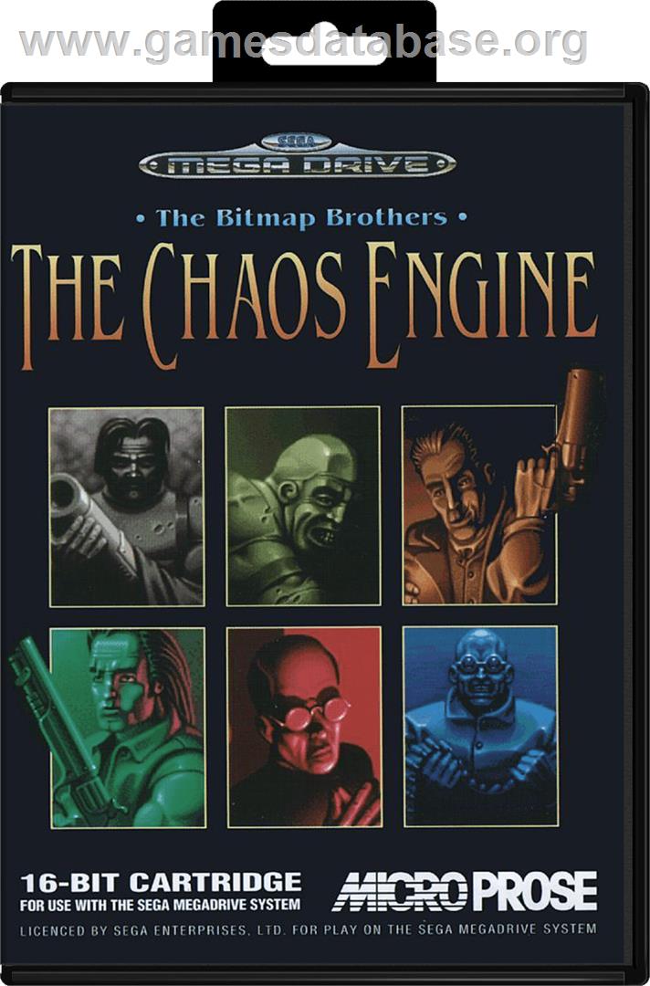 Chaos Engine, The - Sega Genesis - Artwork - Box
