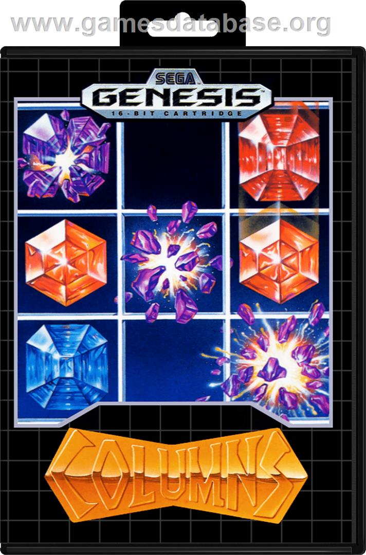 Columns - Sega Genesis - Artwork - Box