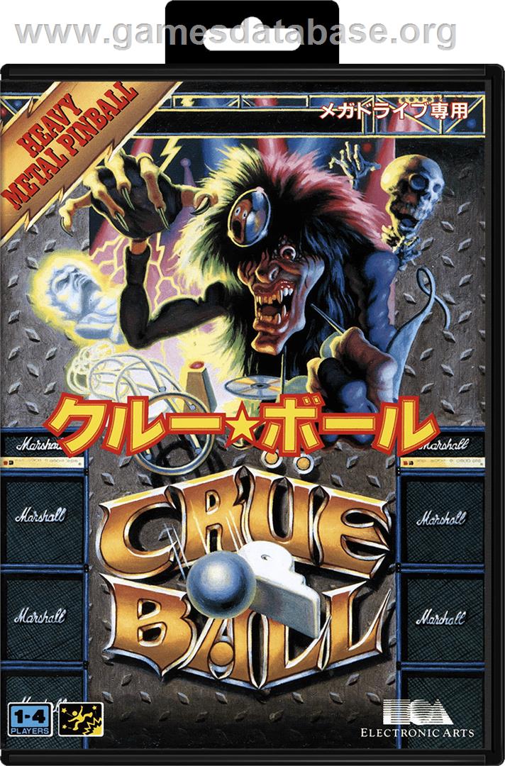Crüe Ball - Sega Genesis - Artwork - Box