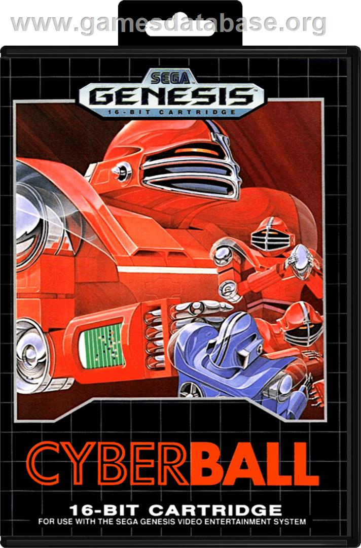 Cyberball - Sega Genesis - Artwork - Box