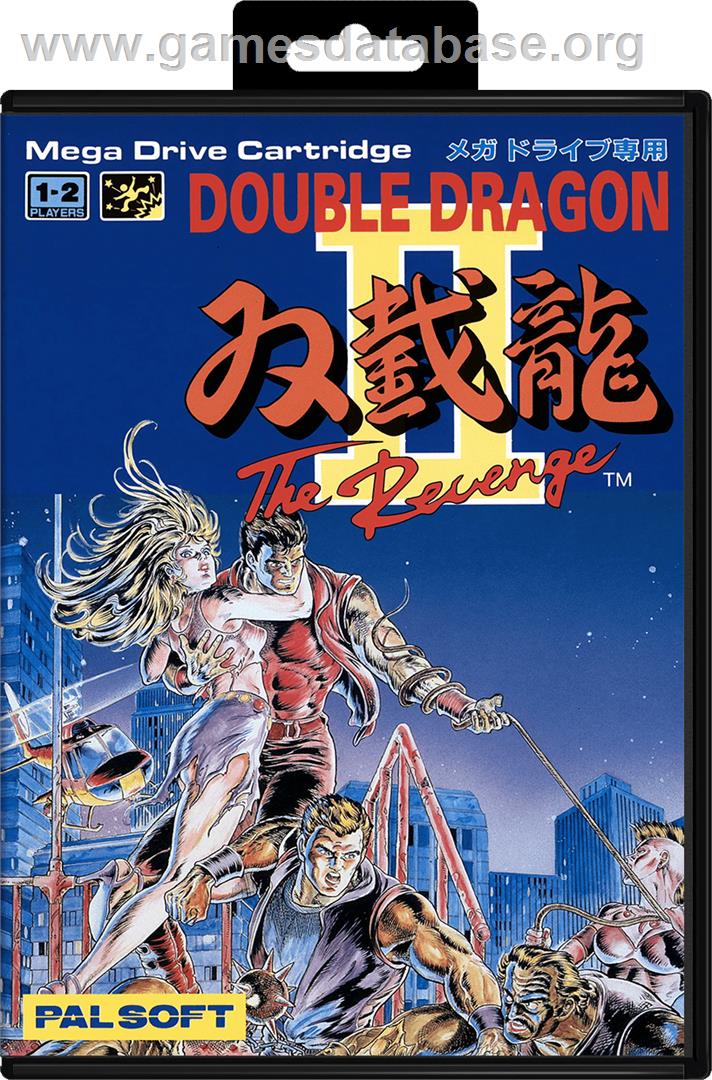 Double Dragon II - The Revenge - Sega Genesis - Artwork - Box