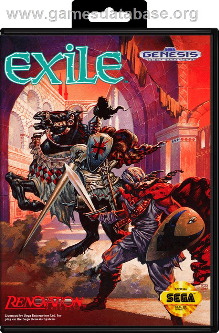 Exile - Sega Genesis - Artwork - Box
