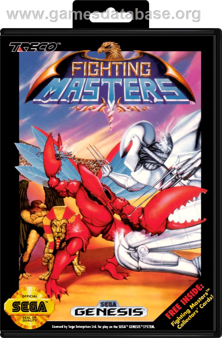 Fighting Masters - Sega Genesis - Artwork - Box
