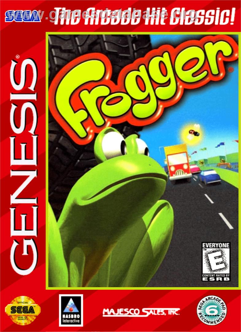 Frogger - Sega Genesis - Artwork - Box