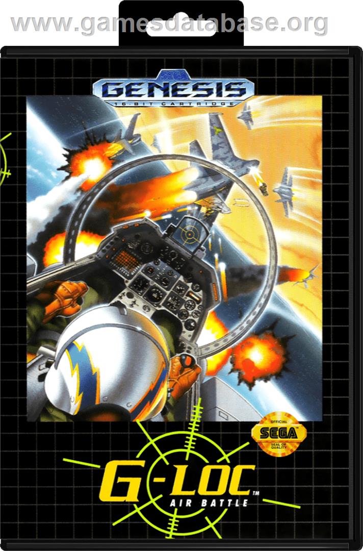 G-Loc Air Battle - Sega Genesis - Artwork - Box