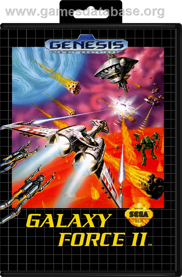 Galaxy Force 2 - Sega Genesis - Artwork - Box
