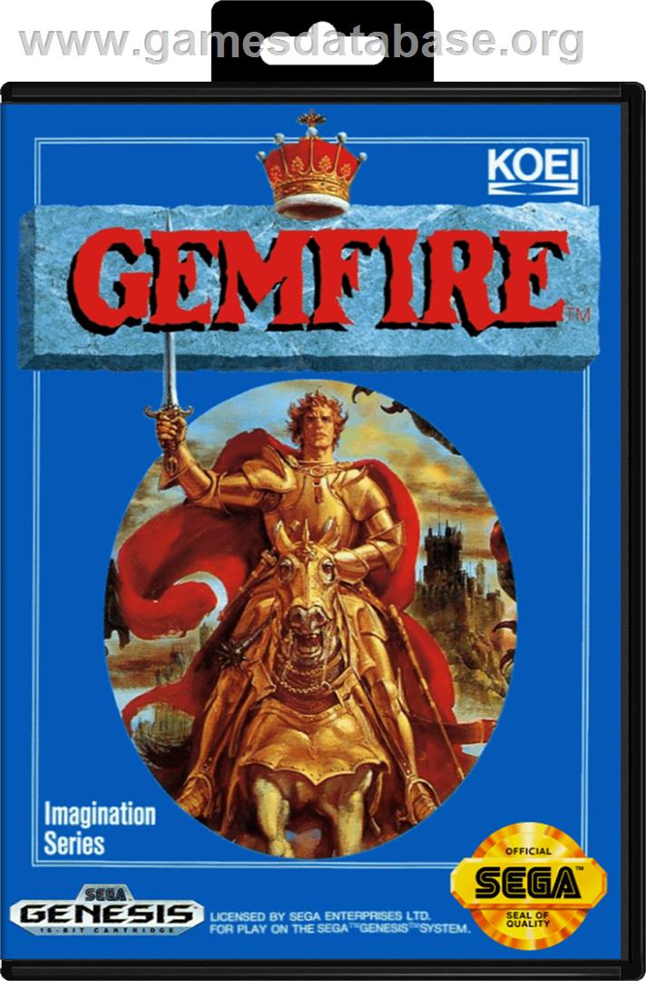 Gemfire - Sega Genesis - Artwork - Box