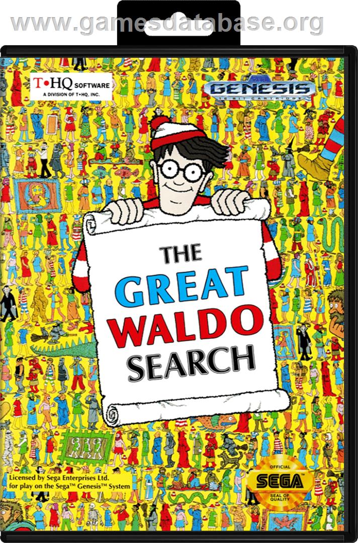 Great Waldo Search, The - Sega Genesis - Artwork - Box