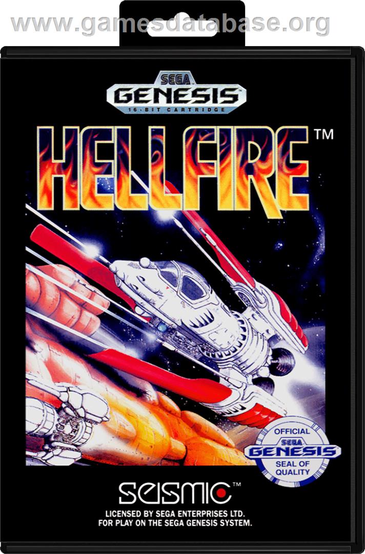 Hellfire - Sega Genesis - Artwork - Box