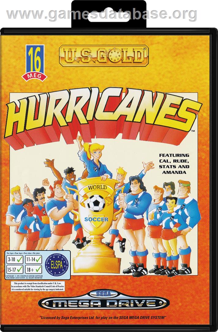 Hurricanes, The - Sega Genesis - Artwork - Box