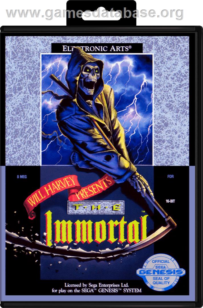 Immortal, The - Sega Genesis - Artwork - Box