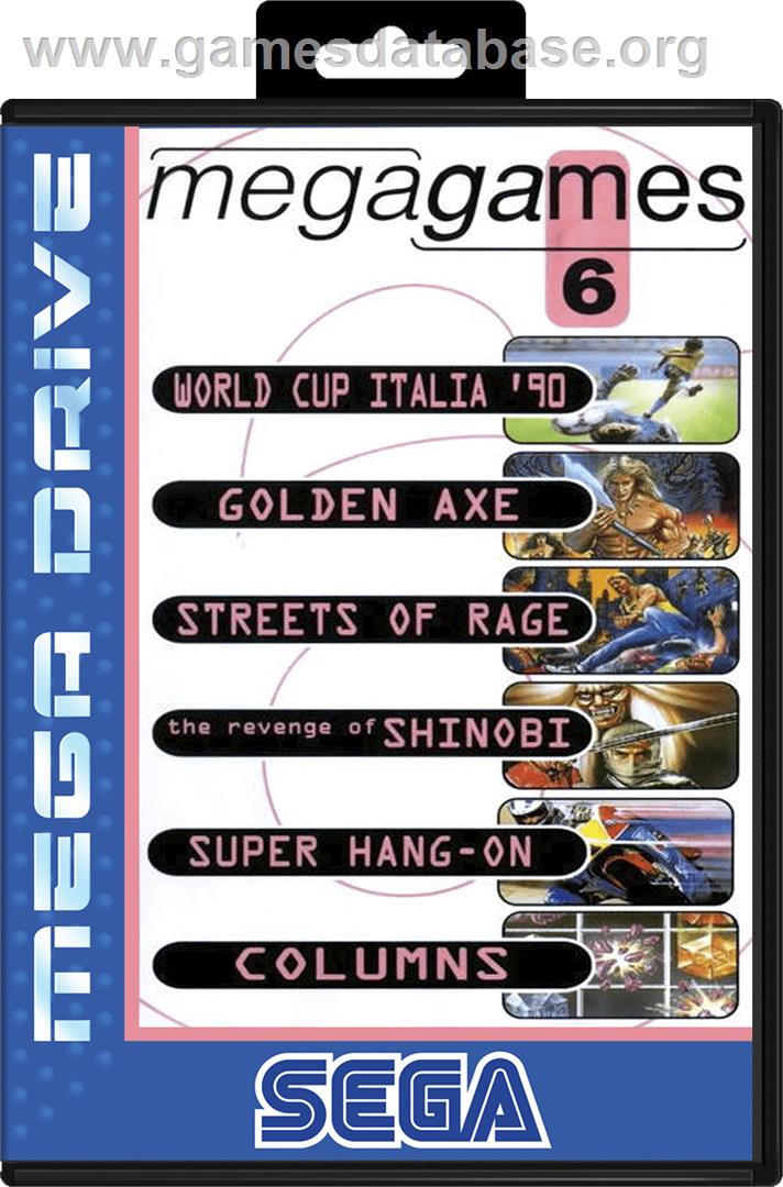 Mega Games 6 Vol. 1 - Sega Genesis - Artwork - Box
