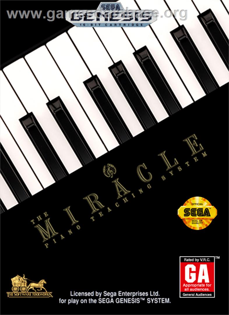 Miracle Piano Teaching System - Sega Genesis - Artwork - Box