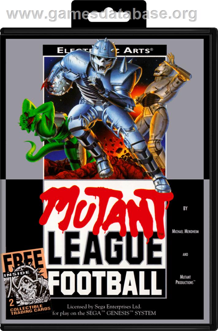 Mutant League Football - Sega Genesis - Artwork - Box