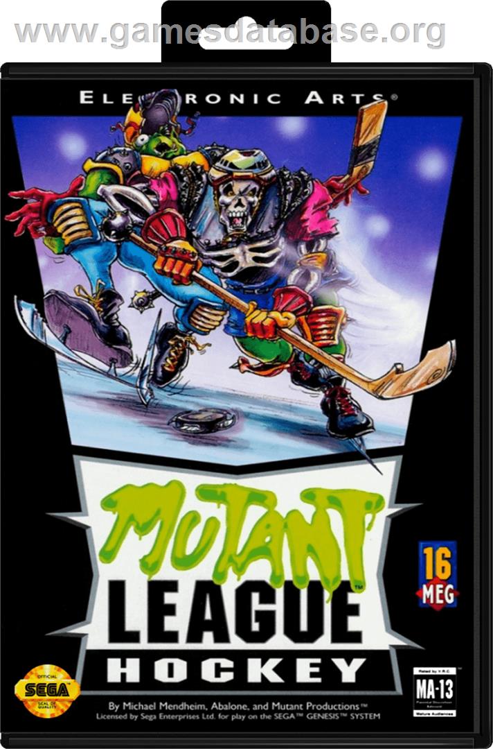 Mutant League Hockey - Sega Genesis - Artwork - Box