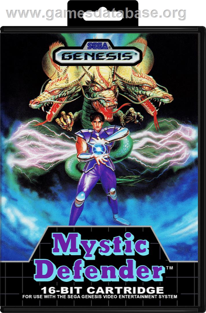 Mystic Defender - Sega Genesis - Artwork - Box