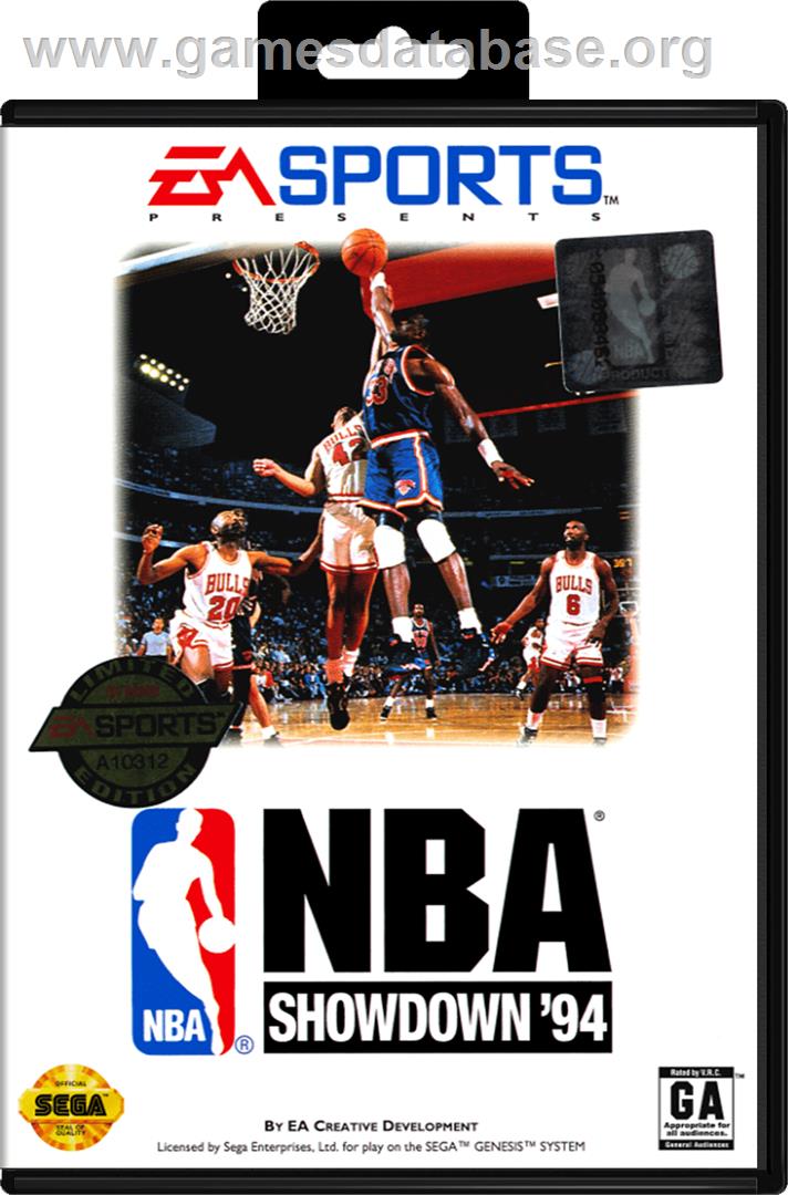 NBA Showdown - Sega Genesis - Artwork - Box