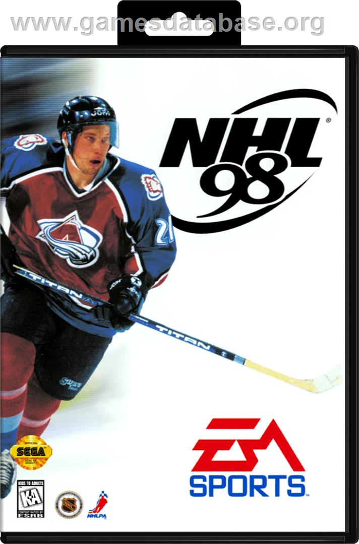 NHL '98 - Sega Genesis - Artwork - Box